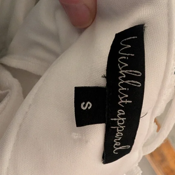 Wishlist Apparel White Maxi Dress Small - Picture 4 of 9